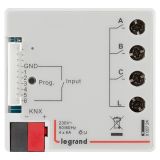 KNX 嵌入式開關(guān)執(zhí)行器 6路輸入 3路6A輸出