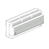 KNX 開關執行器，12路，16A帶電流檢測
