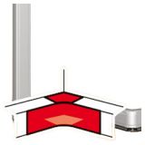 內(nèi)轉(zhuǎn)角 用于195x50mm鋁線槽