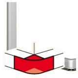 外轉(zhuǎn)角 用于105x50mm鋁線槽