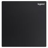羅格朗開關插座 逸景零售 碳素黑 空白面板