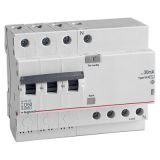 TX3R 模數化剩余電流動作斷路器 063殼架 - Icn 6.0 kA - 3P+N - 400 V~ - 01 A - D 曲線 - AC 型 - 30 mA [ 6.5 模數 ]