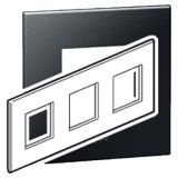 羅格朗開(kāi)關(guān)插座 奧特 石晶墨 方形三位連體面板 3×2M