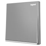 羅格朗開(kāi)關(guān)插座 逸景零售 深砂銀鑲銀邊 一位單控開(kāi)關(guān) 一開(kāi)單控 16AX