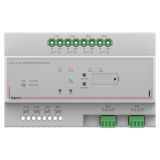 羅格朗智慧照明 4路0-10V調光+4路10A開閉模塊