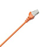 3米1對110-RJ45_鴨嘴跳線_橙色