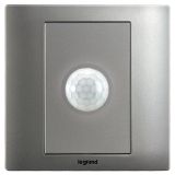 羅格朗開關插座 美淳 沙銀 人體感應開關 帶零線和集控端200W