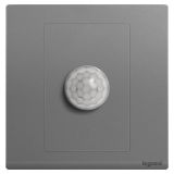 羅格朗開關插座 朗淳 深砂銀 帶零線和集控端人體感應開關 