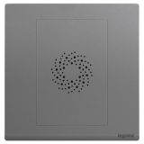 羅格朗開關插座 朗淳 深砂銀 帶零線和集控端聲光控開關