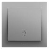 羅格朗開關插座 博蘊 深砂銀 門鈴開關