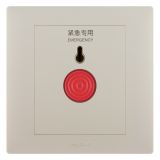 羅格朗開關插座 博蘊 粉鉑金 緊急呼叫開關