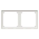 羅格朗開關(guān)插座 博駿  玉蘭白 二位聯(lián)體邊框