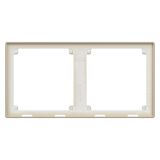 羅格朗開關(guān)插座 博駿  粉鉑金 二位聯(lián)體邊框