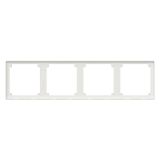 羅格朗開關(guān)插座 博駿  玉蘭白 四位聯(lián)體邊框