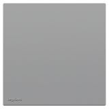 羅格朗開關插座 悅鉑  藝術灰 一位單控開關 一開單控 16AX