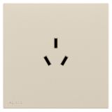 羅格朗開關插座 悅鉑  粉鉑金 三扁插座 三孔插座 10A