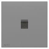 羅格朗開關插座 博駿  深砂銀 一位電腦插（六類）