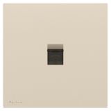 羅格朗開關插座 博駿  粉鉑金 一位電話插