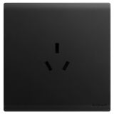 羅格朗開關插座 仕藝 石墨黑 三扁插座 三孔插座 10A