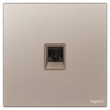 羅格朗開關插座 維翼 玫金玉 一位電腦插（六類）