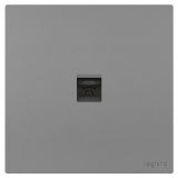 羅格朗開關插座 維翼 深砂銀 一位電話插