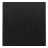 羅格朗開關(guān)插座 逸景Plus 拉絲黑 一位中途掣開關(guān) 一開 10AX