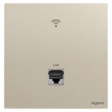 羅格朗無線WiFi 粉鉑金 雙頻千兆WiFi6 面板AP PoE