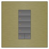 尊寶智慧照明 6鍵可編程控制面板(標準86底盒）