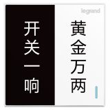 羅格朗開關插座 仕典 個性噴繪 黑白 一位雙控 一開雙控帶熒光開關 16AX