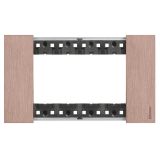 Living Now智能家居 緞絲銅 邊框 4M