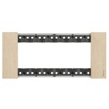 Living Now智能家居 緞絲金 邊框 4M