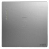 羅格朗智能家居 未萊IOT 深砂銀 一位免零線智能調(diào)光開關(guān)